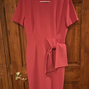 Black Halo Vibrant Pink Dress